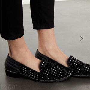 THE KOOPLES LEATHER SLIPPERS WITH STUDS 37eur / 6US